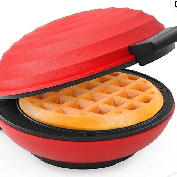 Crownful NWT 4" Mini Waffle Maker Machine - Picture 5 of 5